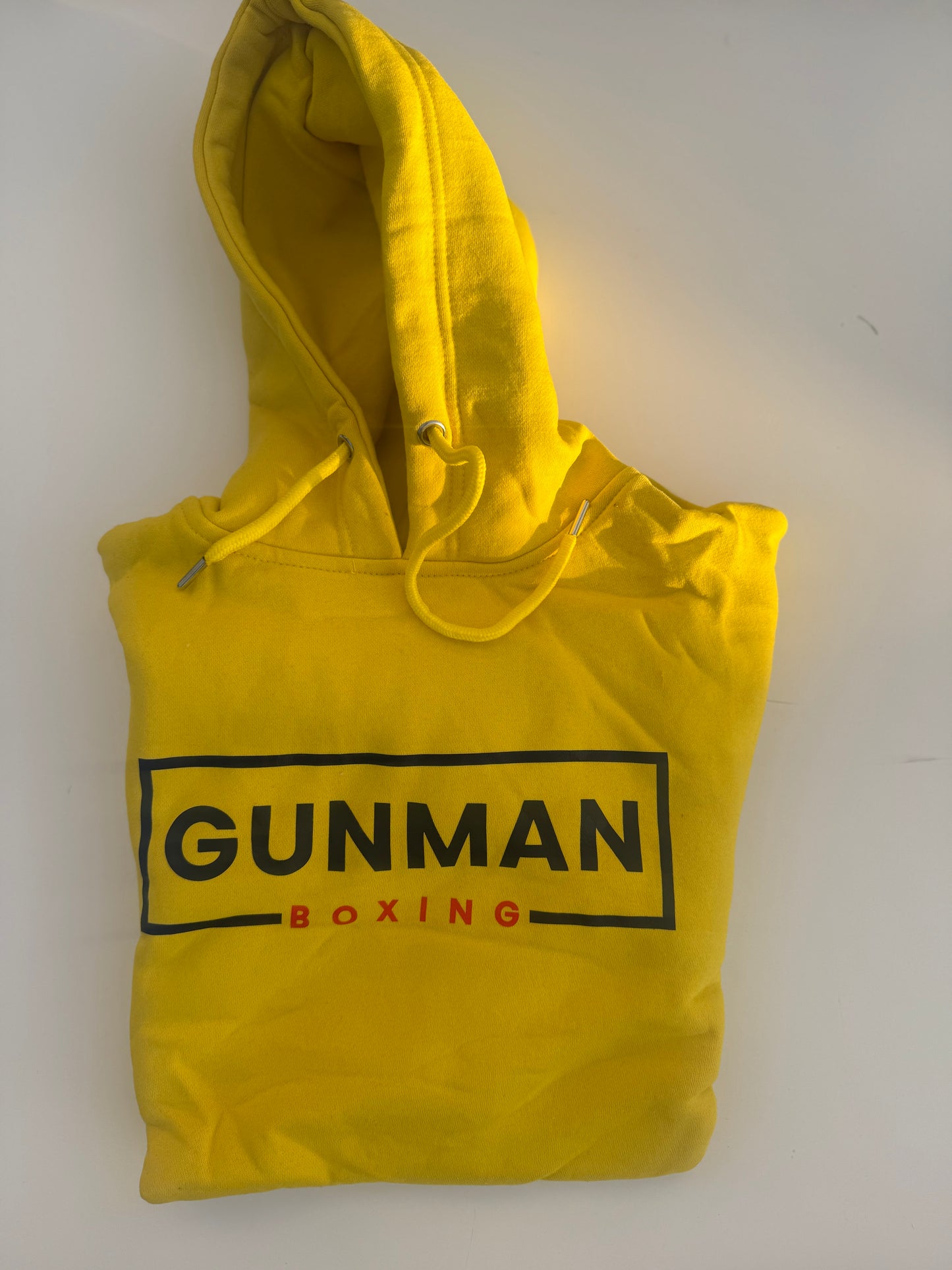 Gunman Boxing Hoodie - Yellow