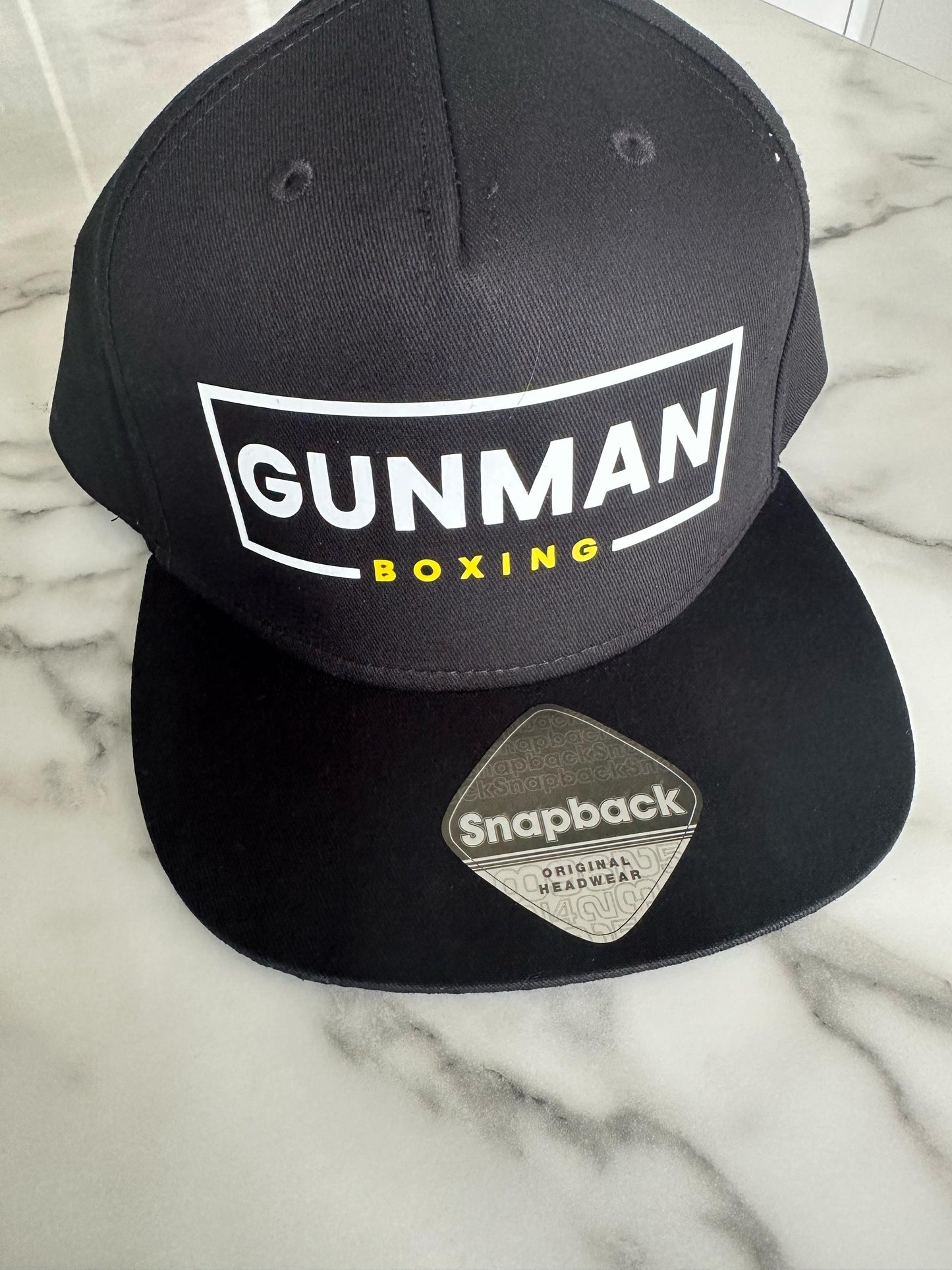 Gunman Boxing Cap - Black