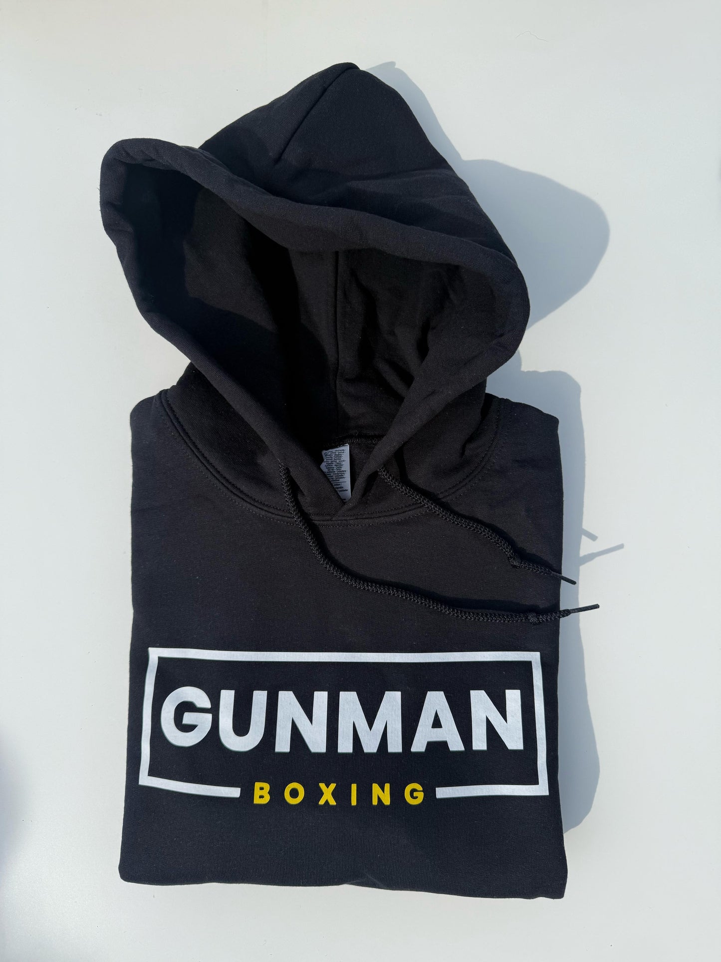 Gunman Boxing Hoodie - Black
