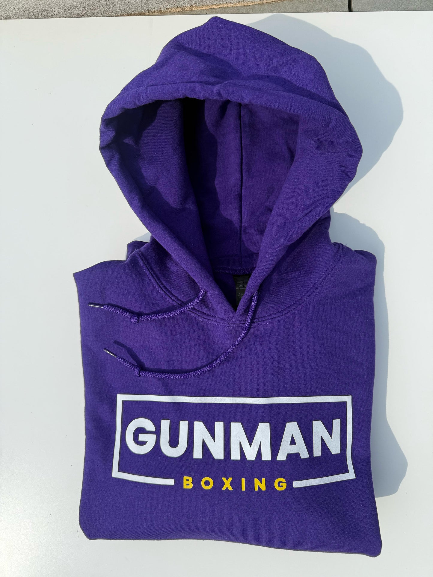 Gunman Boxing Hoodie - Purple