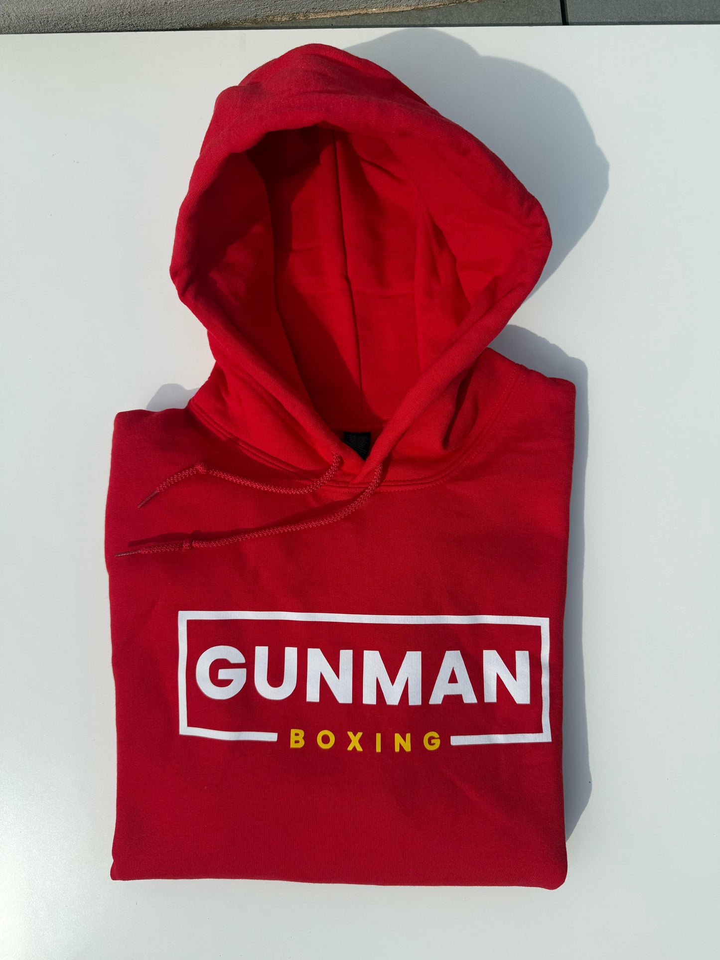 Gunman Boxing Hoodie - Red