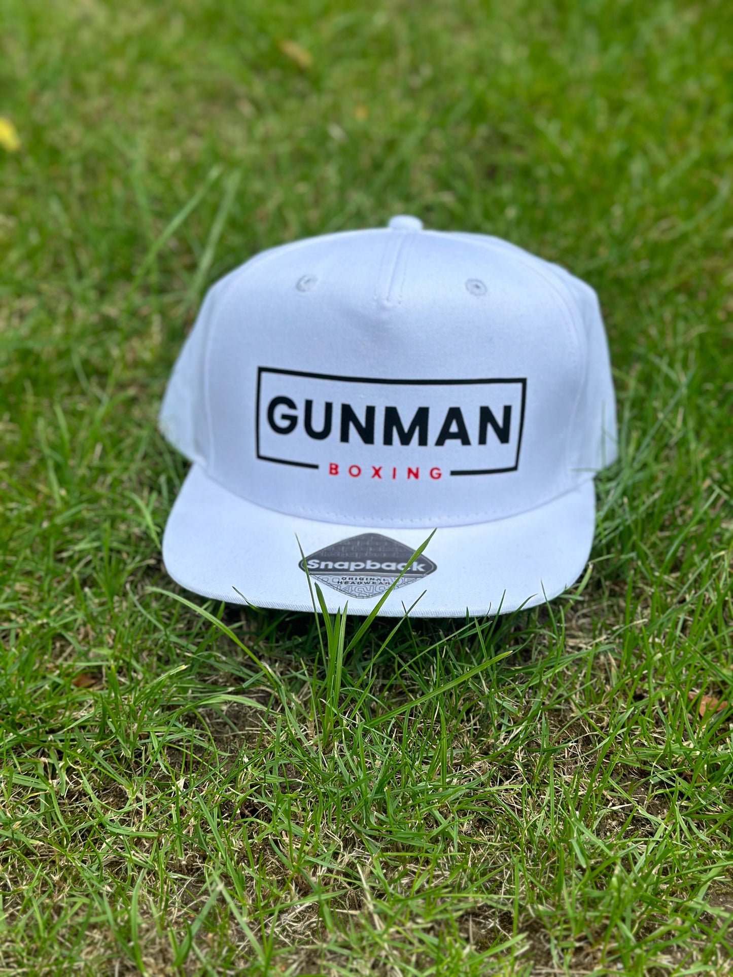 Gunman Boxing Cap - White