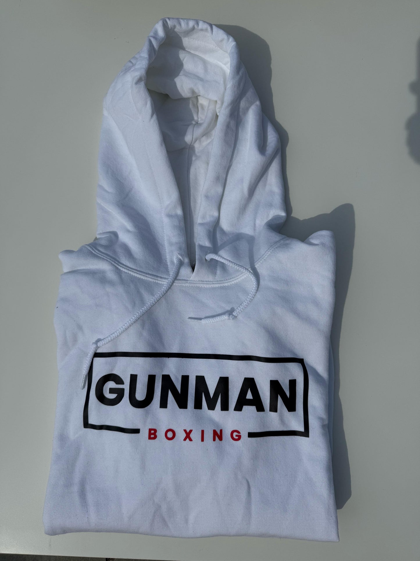 Gunman Boxing Hoodie - White