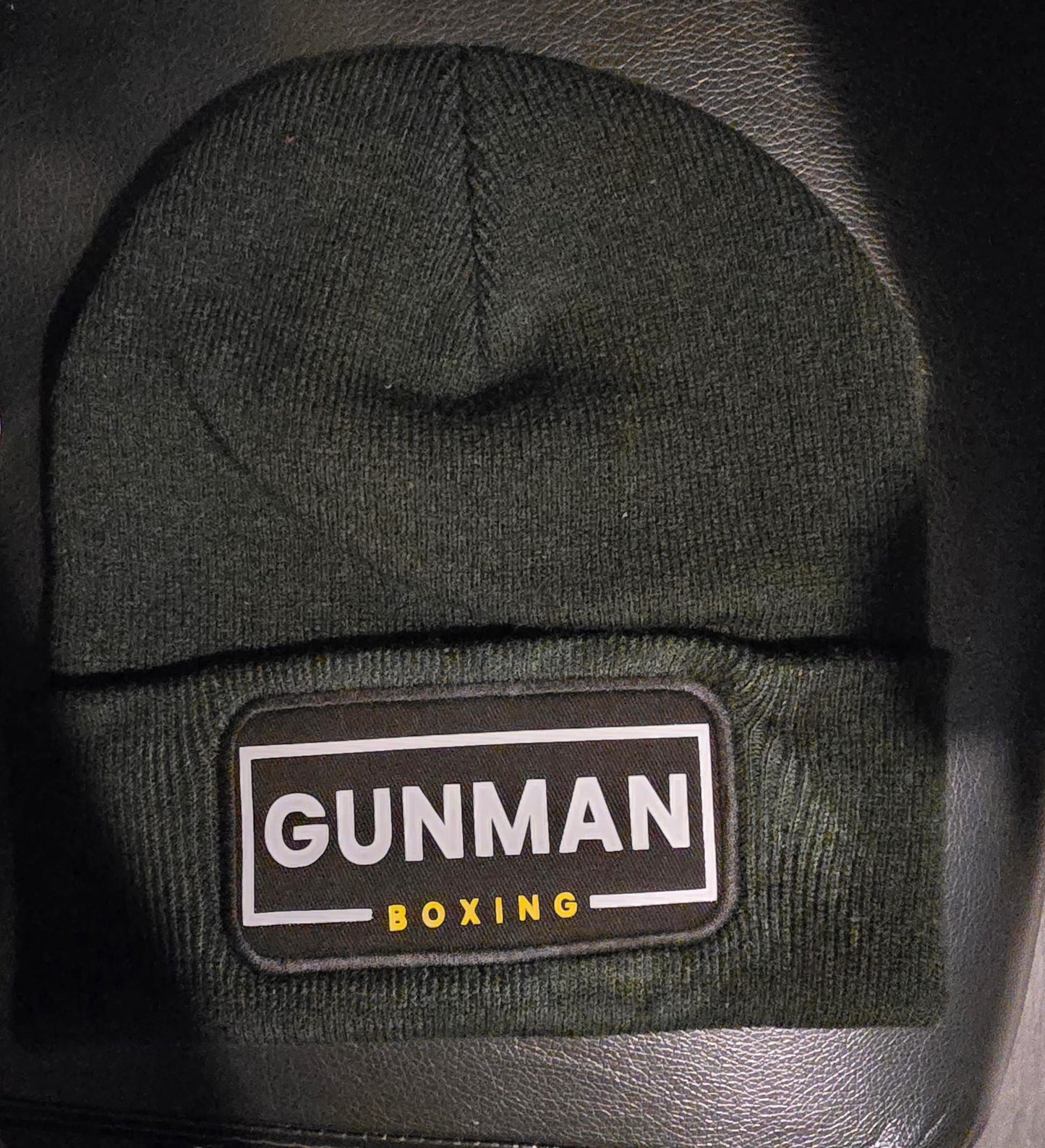 Gunman Boxing Beanie - Black