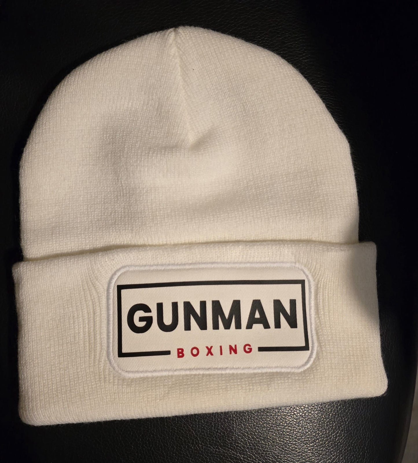 Gunman Boxing Beanie - White